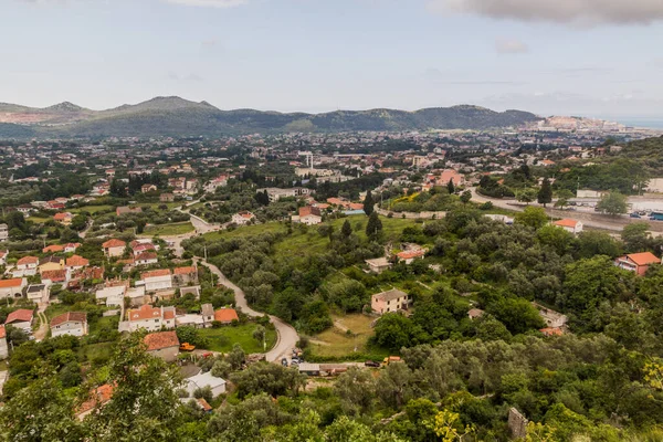 Vista Aérea Bar Montenegro — Fotografia de Stock