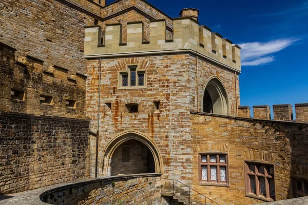 Tor Der Burg Hohenzollern Baden Württemberg Deutschland — Stockfoto