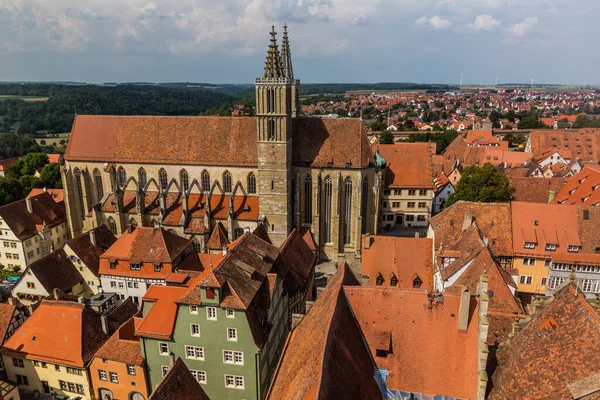 Église James Rothenburg Der Tauber Bavière Allemagne — Photo