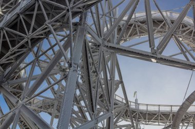 Dolni Morava Gökyüzü yürüyüşünün kış manzarası, Çek