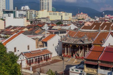 George Town, Malezya 'nın silüeti