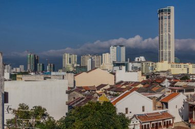 George Town, Malezya 'nın silüeti