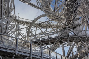 Dolni Morava Gökyüzü yürüyüşünün kış manzarası, Çek