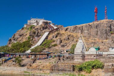Pavagad Tepesi manzarası, Gujarat Eyaleti, Hindistan