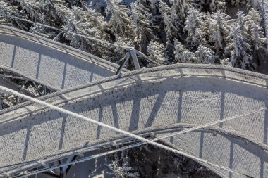 Çek Cumhuriyeti 'nde Dolni Morava Gökyüzü Yürüyüşü