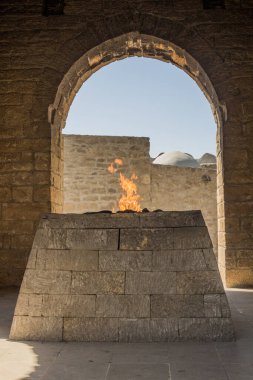 Bakü Ateshgah 'ta sonsuz alev (Bakü Ateş Tapınağı), Azerbaycan
