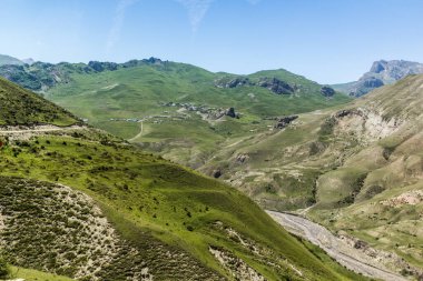 Kafkas dağlarındaki Jek köyü, Azerbaycan
