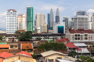 Kuala Lumpur, Malezya 'nın silüeti