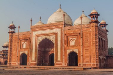 Mihman Khana, Agra, Hindistan 'daki Taj Mahal kompleksinde.