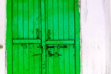 Udaipur 'da yeşil kapı, Rajasthan eyaleti, Hindistan