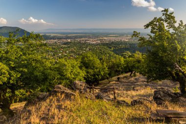 Zaqatala, Azerbaycan 'ın hava manzarası