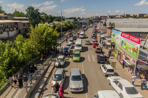 Osh Kyrgyzstan May 2018 Street Next Bazaar Osh Kyrgyzstan — Stock Photo, Image