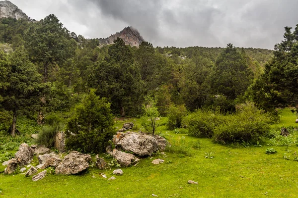 Wilde Landschaft Des Fann Gebirges Tadschikistan — Stockfoto