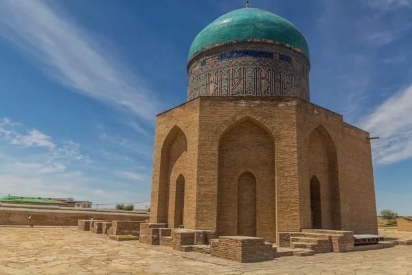 Rabia Sultan Begim Mausoleum Turkistan Kazakhstan — стокове фото