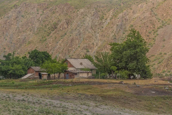 Dom Wiejski Gorno Badakhshan Regionu Autonomicznego Pamirs Tadżykistanie — Zdjęcie stockowe