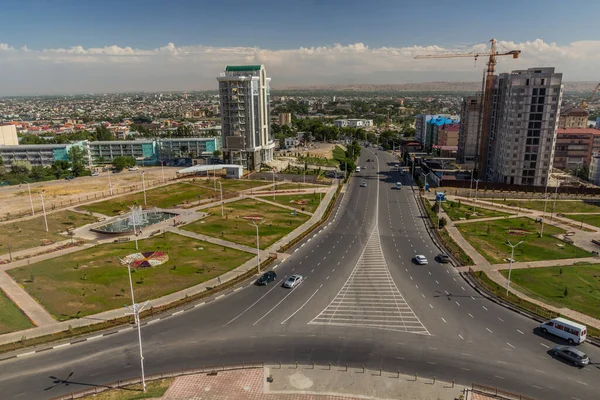 Skyline View Khujand Tajikistan — стокове фото