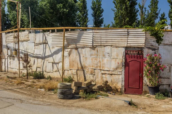 Gasoductos Los Suburbios Bakú Azerbaiyán — Foto de Stock