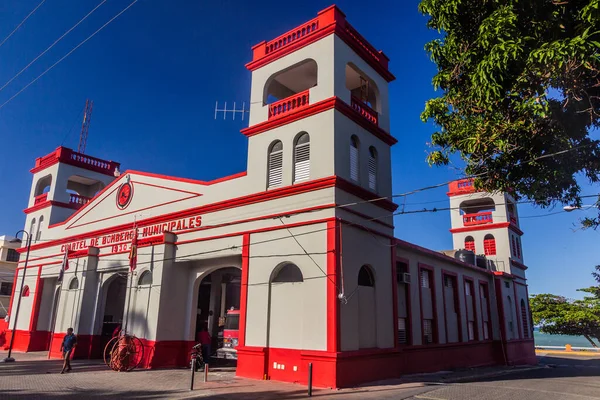 Puerto Plata República Dominicana Diciembre 2018 Estación Bomberos Puerto Plata — Foto de Stock