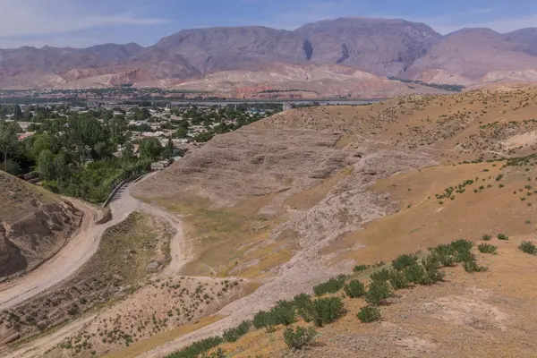 Veduta Del Penjikent Tagikistan — Foto Stock