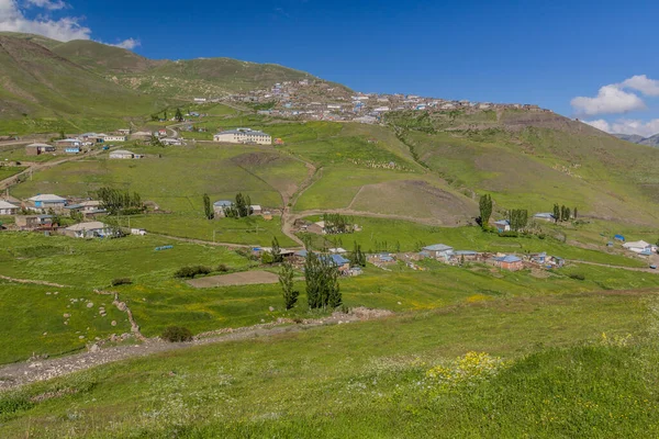 Пейзаж Вокруг Села Ксиналик Хиналуг Азербайджан — стоковое фото