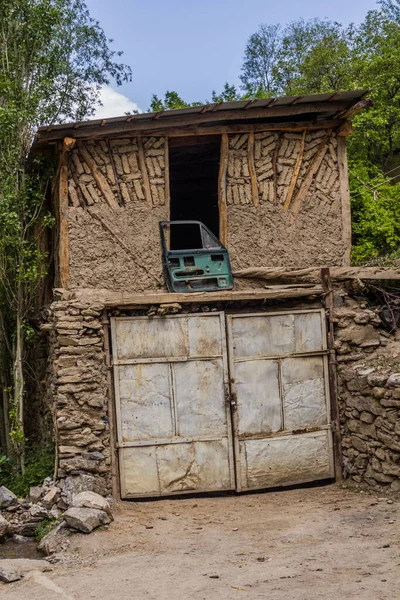 Maison Dans Village Nofin Dans Les Montagnes Fann Tadjikistan — Photo