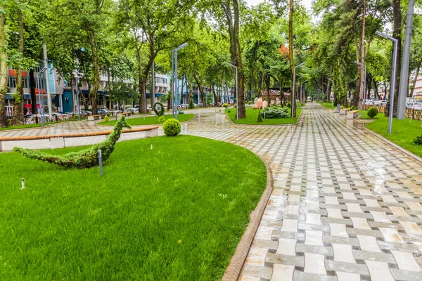 Parque Rudaki Avenue Dushanbe Capital Tayikistán — Foto de Stock