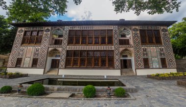 Sheki Kalesi, Azerbaycan 'daki Hanların Sarayı (Xan Sarayi)