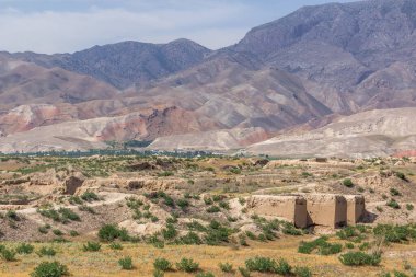 Tacikistan 'daki Antik Penjikent kalıntıları