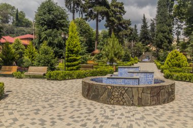 Dede Korkut Parkı Zaqatala, Azerbaycan