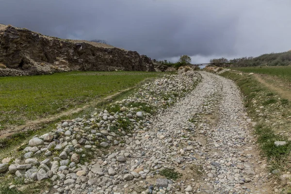 Väg Wakhan Dalen Tadzjikistan — Stockfoto