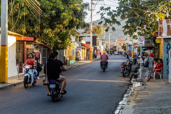 Jarabacoa República Dominicana Diciembre 2018 Tráfico Urbano Jarabacoa República Dominicana — Foto de Stock