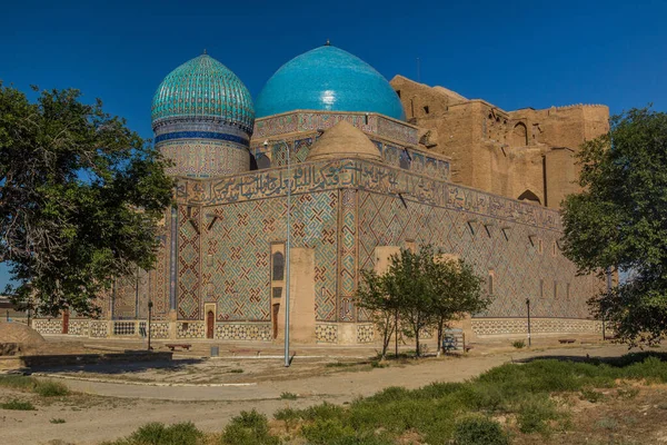 Mausoleum Khoja Ahmed Yasawi Turkiet Kazakstan — Stockfoto