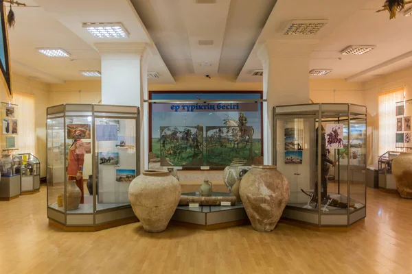 Turkistan Kazakhstan Mei 2018 Interieur Van Het Museum Van Turkestan — Stockfoto