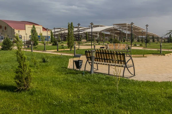 Park Starożytnej Osadzie Taraz Kazachstan — Zdjęcie stockowe