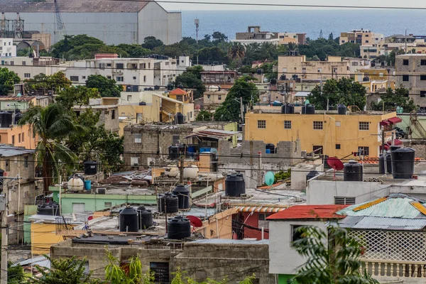 Vista Del Suroeste Santo Domingo Capital República Dominicana — Foto de Stock