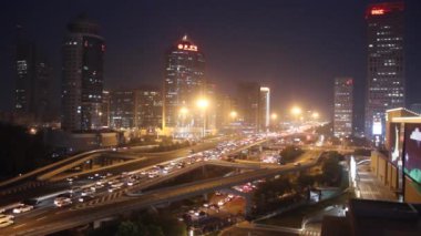 BEIJING, ÇİN - 28 AĞUSTOS 2018: Pekin gökdelenleri, Çin