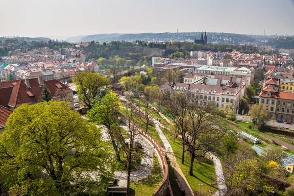 Vista aérea de Praga — Fotografia de Stock