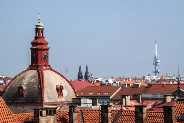 Střechy Praha — Stock fotografie