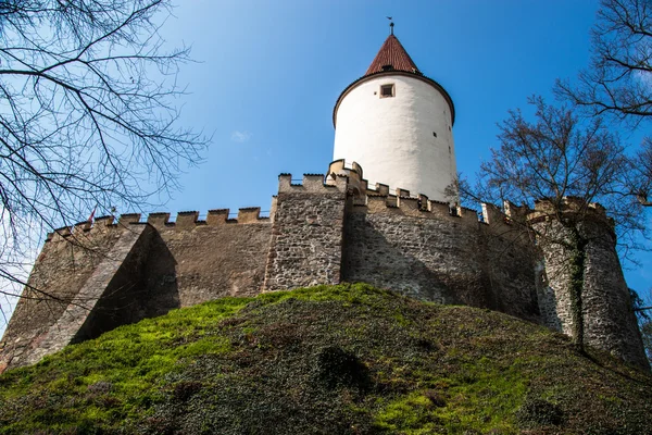 Кривоклатский замок — стоковое фото