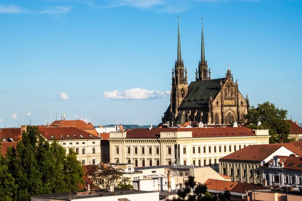 St, Peter και Paul καθεδρικό ναό στο Brno — Φωτογραφία Αρχείου