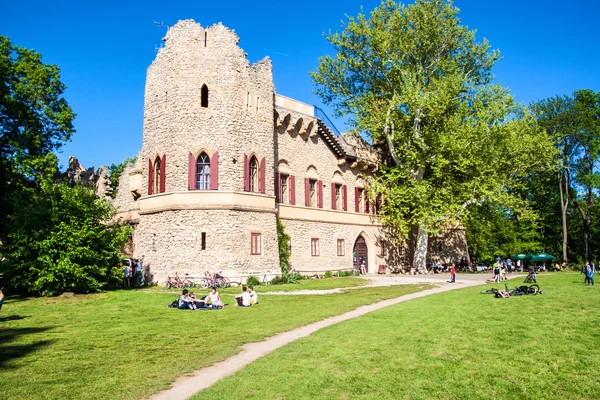 Romantic artificial ruined castle Januv hrad — Stock Photo, Image