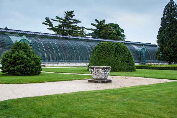 Historic greenhouse at chateau Lednice — Stock Photo, Image