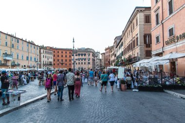 Roma 'da Navona Meydanı