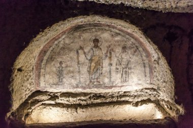 San Gennaro Napoli'de catacombs
