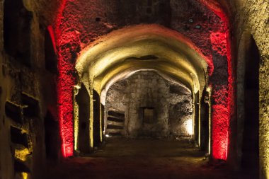 San Gennaro Napoli'de catacombs