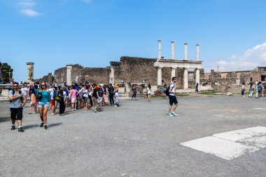 antik kalıntıları şehir Pompei