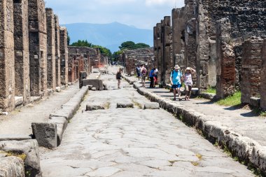 antik kalıntıları şehir Pompei