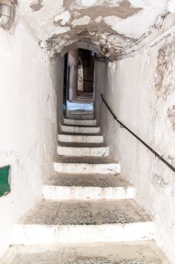 Küçük bir köy Atrani şeritte