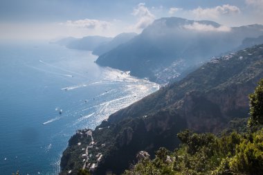 Amalfi coast, kayalık manzara