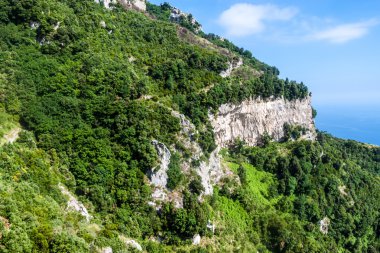 Amalfi coast, kayalık manzara